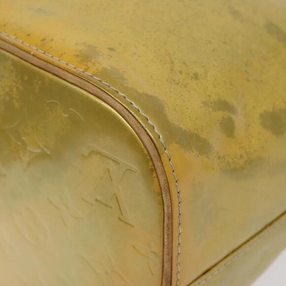 LOUIS VUITTON Monogram Vernis Houston Hand Bag Gris M91053 - Picture 15 of 16